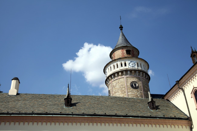 Обои картинки фото города, - здания,  дома, башня, часы