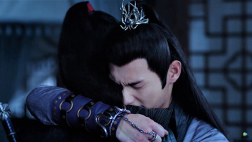 Картинка кино+фильмы the+untamed вэй усянь цзян чэн объятия