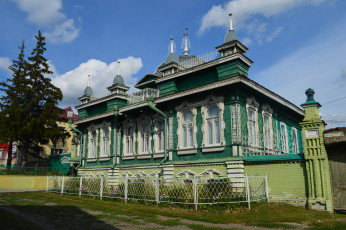 Картинка города -+здания +дома краеведческий музей имeни томина город куртамыш курганская область