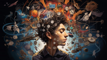 Картинка рисованное абстракция нейросети графика нейроарт ai art нейронные сети рисунки нейро искусство нейрографика graphics neuroart neural networks drawings neuro neurography сюрреализм