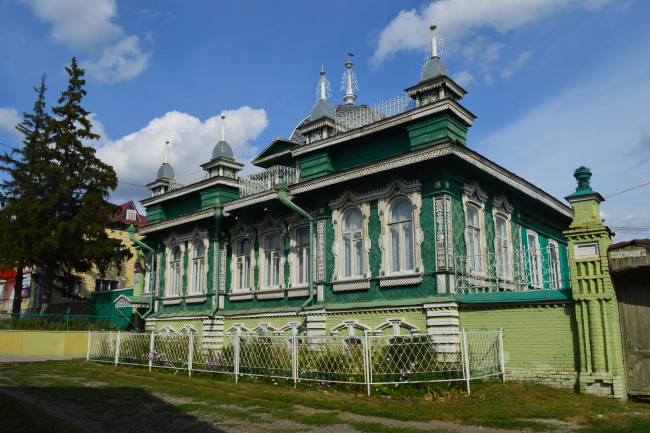 Обои картинки фото города, - здания,  дома, краеведческий, музей, имeни, томина, город, куртамыш, курганская, область