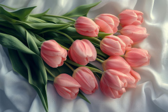 Картинка 3д+графика цветы+ flowers тюльпаны