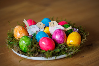 обоя праздничные, пасха, крашенки