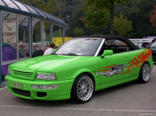 Картинка audi 80 tuning автомобили выставки уличные фото