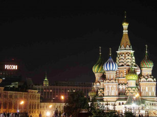 Картинка храм василия блаженного города москва россия