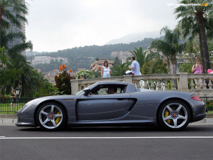 Картинка porsche carrera gt автомобили