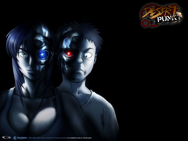 Обои картинки фото аниме, desert, punk