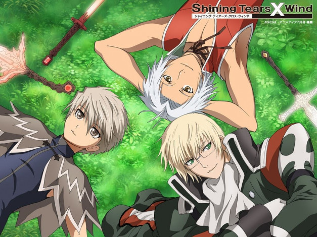 Обои картинки фото аниме, shining, tears, wind