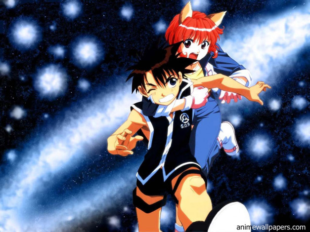 Обои картинки фото megami, kouhosei, аниме