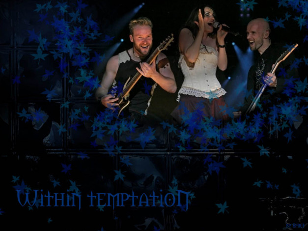 Обои картинки фото музыка, within, temptation