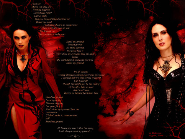 Обои картинки фото музыка, within, temptation