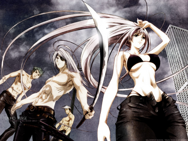 Обои картинки фото аниме, tenjou, tenge