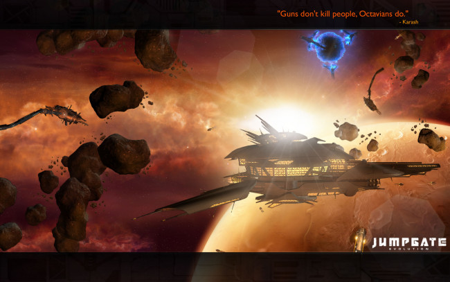 Обои картинки фото видео, игры, jumpgate, evolution