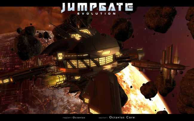 Обои картинки фото видео, игры, jumpgate, evolution