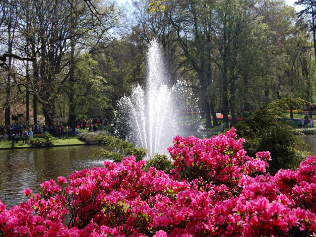 Обои картинки фото города, фонтаны