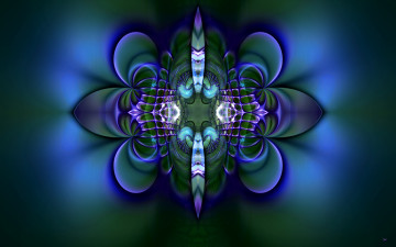 Картинка 3д графика fractal фракталы