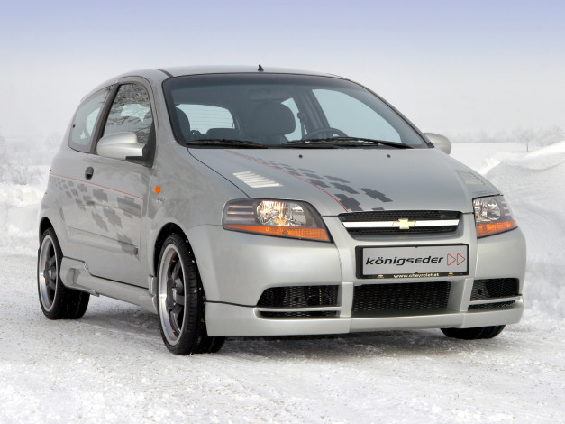 Обои картинки фото koenigseder, chevrolet, kalos, автомобили