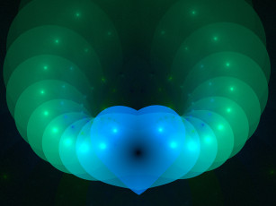 Картинка 3д графика fractal фракталы фон цвета узор