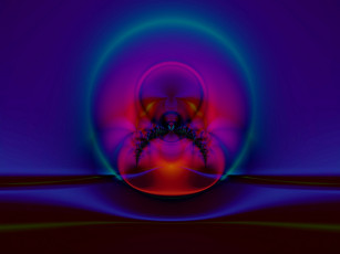 Картинка 3д графика fractal фракталы узор цвета фон