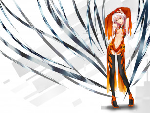 Картинка аниме guilty crown yuzuriha inori