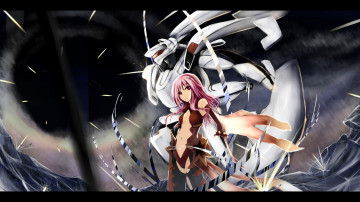 Картинка аниме guilty crown yuzuriha inori