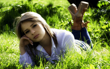 Картинка -Unsort+Блондинки девушки unsort блондинки зелень