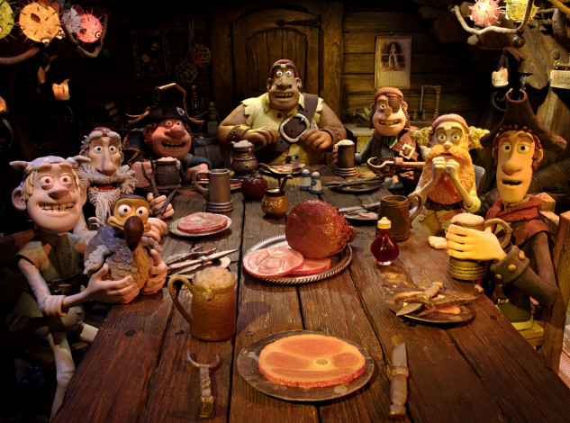 Обои картинки фото the, pirates, band, of, misfits, мультфильмы, банда, неудачников, пираты