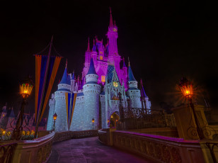 Картинка города диснейленд замок