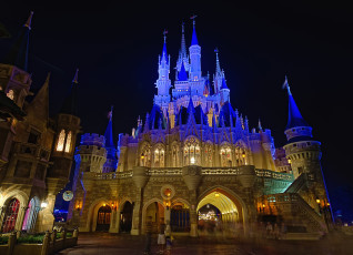 Картинка города диснейленд волшебное королевство замок