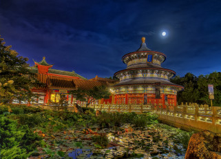 Картинка города диснейленд hdr