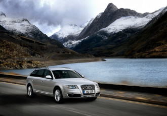 Картинка 2009 audi a6 allroad tdi quattro автомобили