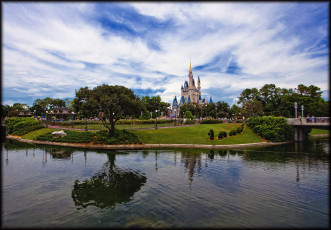 Картинка города диснейленд парк диснея