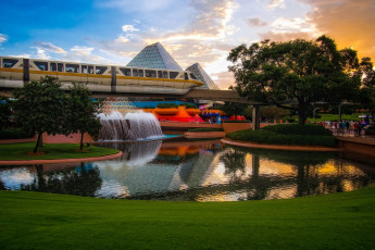 Картинка города диснейленд парк диснея