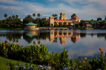 Картинка города диснейленд парк развлечений