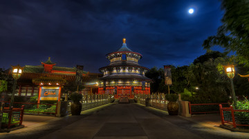 Картинка города диснейленд hdr