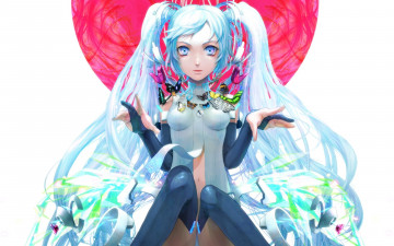 Картинка аниме vocaloid hatsune miku