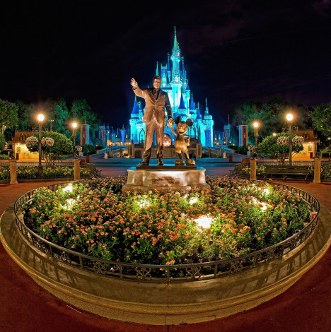 Обои картинки фото города, диснейленд, штат, флорида, сша