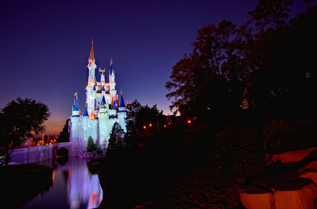 Обои картинки фото города, диснейленд, замок