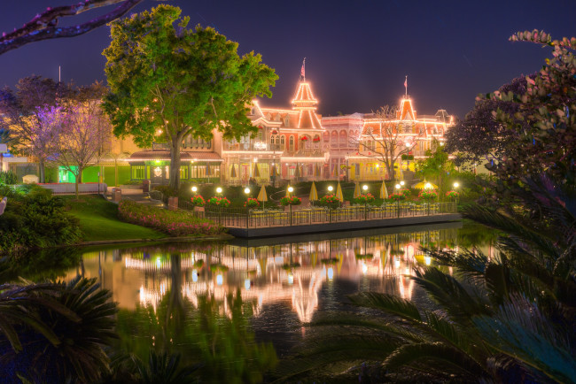 Обои картинки фото города, диснейленд, парк, диснея
