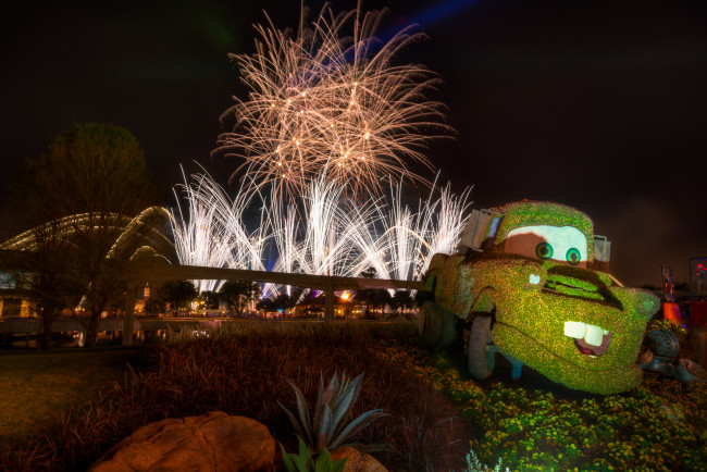 Обои картинки фото города, диснейленд, зрелище, представление, штат, флорида, сша, фейерверк, шоу