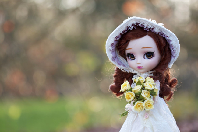 Обои картинки фото разное, игрушки, кукла