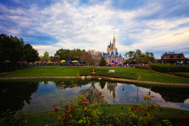 Обои картинки фото города, диснейленд, штат, флорида, америка