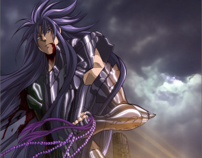 Картинка аниме saint+seiya парень воин