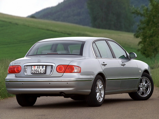 Обои картинки фото автомобили, kia, gh2003г, opirus