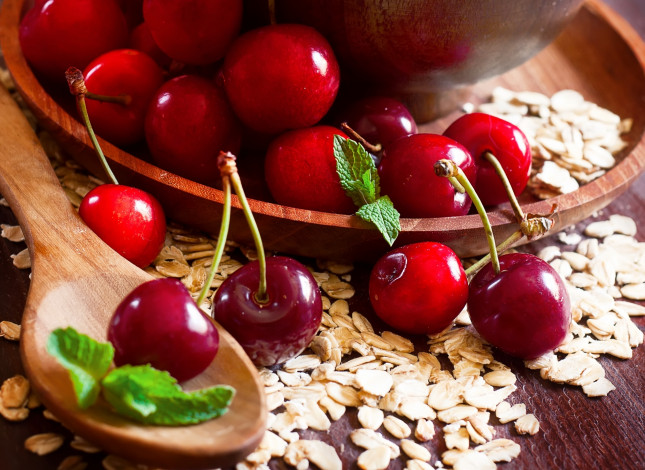 Обои картинки фото еда, вишня,  черешня, вишни