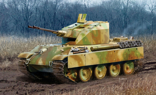 Обои картинки фото рисованные, армия, танк