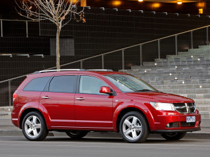 Картинка автомобили dodge красный journey rt au-spec jc