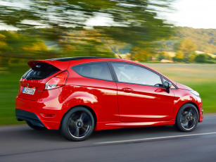 Картинка автомобили ford zetec s red 2014г fiesta красный