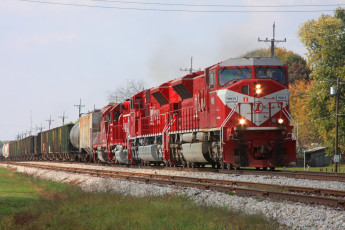 Картинка техника поезда дорога локомотив рельсы железная состав