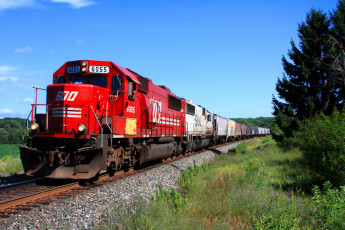 Картинка техника поезда рельсы дорога железная состав локомотив